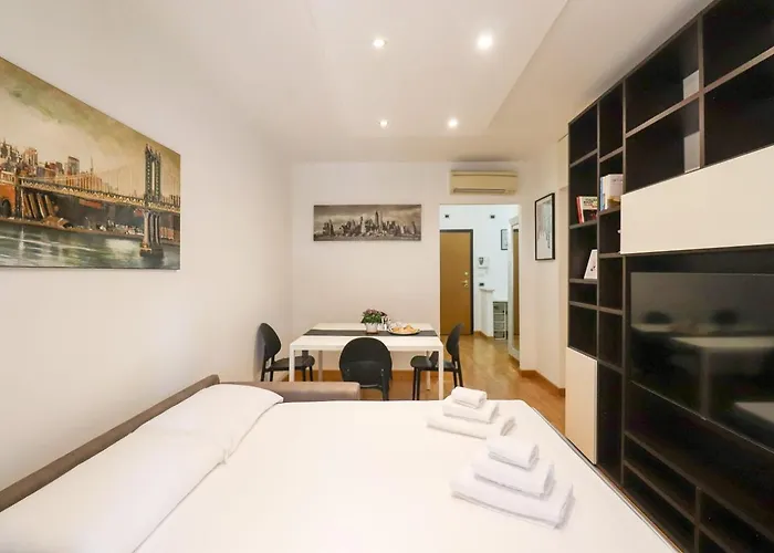 Daire Free Parking Chic - Balcony, Ac, Wi-fi Roma